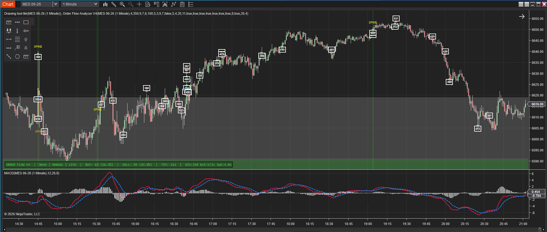 Order Flow Analyzer